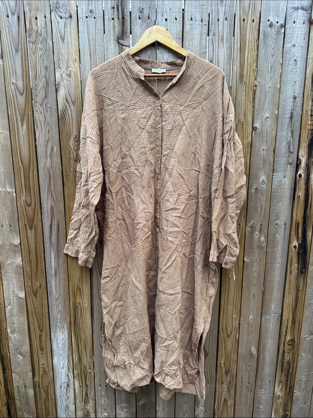 Eileen Fisher organic linen dress